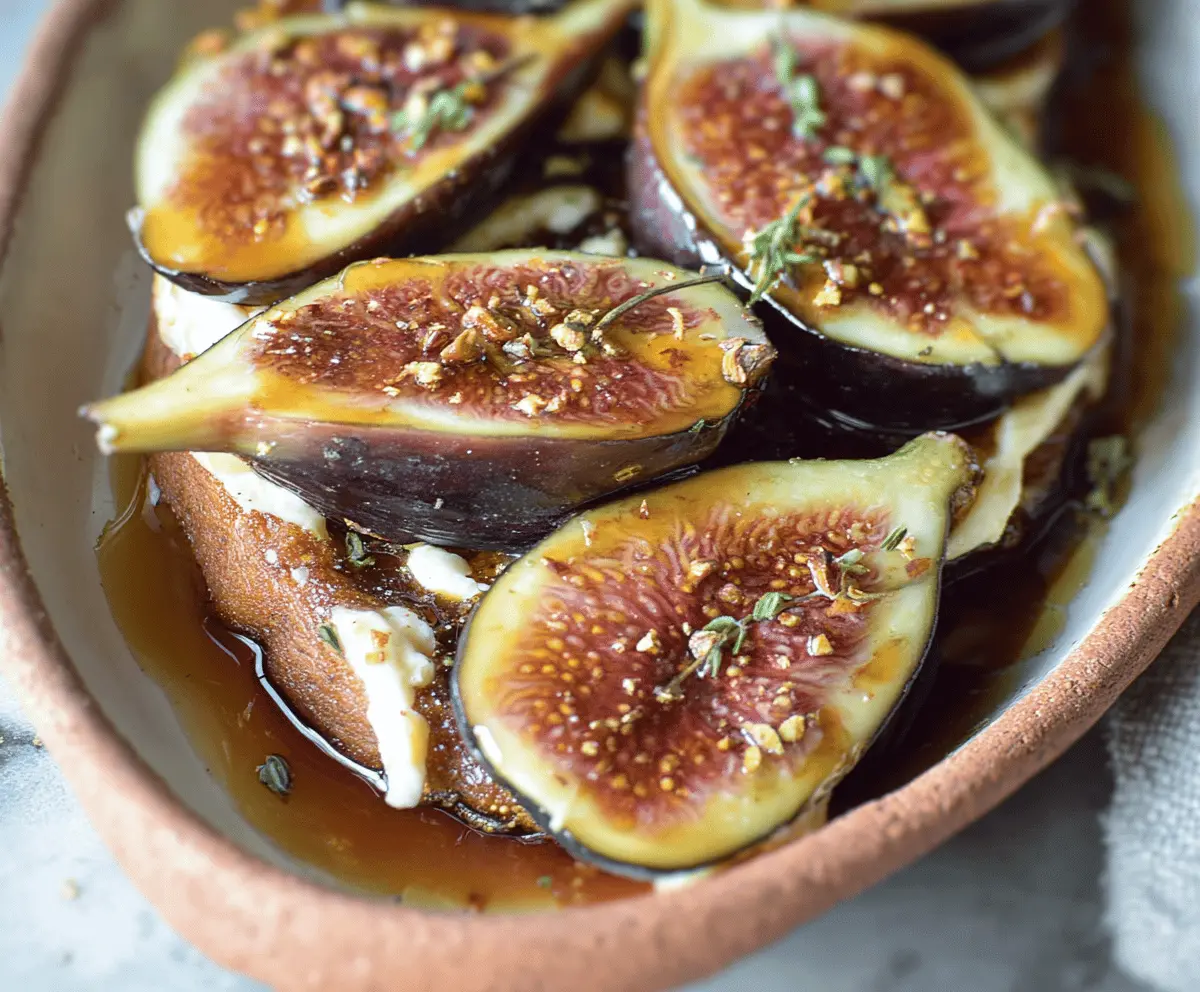 Honey Balsamic Roasted Figs: Simple Steps, Gourmet Flavor
